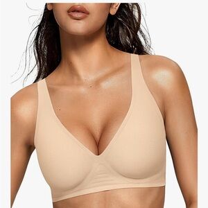 Seamless Cream Bra